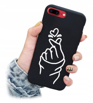 Etui case Matowe Matt wzory do Apple Iphone 7 Plus