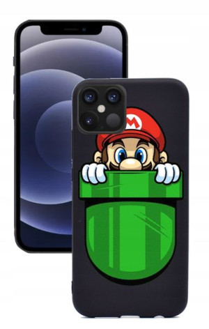 Etui case Matt do Iphone 12 Pro Wzory Nadruki