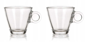 Szklanka Kubek Filiżanka Bormioli 2 X 220 Ml Caffe