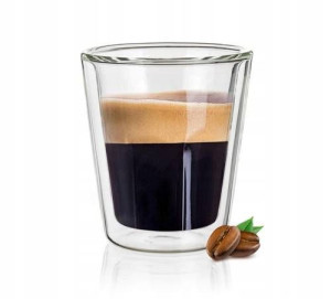 SZKLANKA NA DO ESPRESSO podwójne ścianki 170 ml