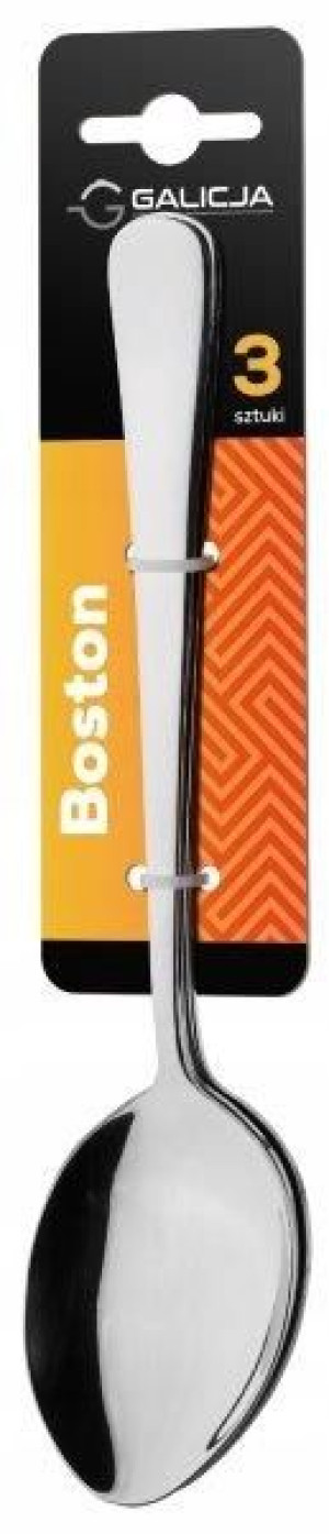 ŁYŻKA 3 szt. do zupy duża KOMPLET boston