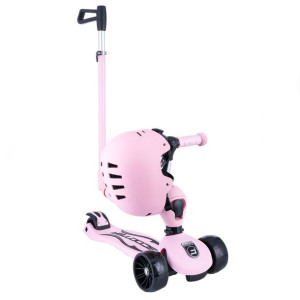 Hulajnoga LED 3w1 SCOOT AN' DRIVE Scout and Ride Pchacz Pink
