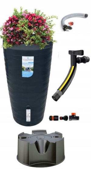 Zbiornik Na Deszczówkę Maze 240l + Zestaw+podstawa