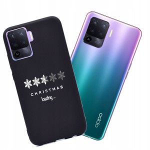 Etui Świąteczne Prezent do Oppo Reno 5 Lite wzory