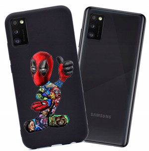 Etui Matowe Case do Samsung Galaxy A41 wzory