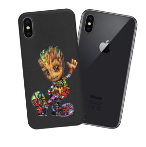 Etui Matowe Matt Case do Apple Iphone Xs wzory