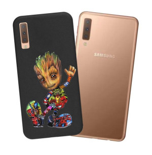 Etui Matowe Matt Case do Samsung A70 wzory