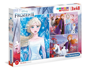 Clementoni Puzzle 3x48el - Kraina Lodu 2