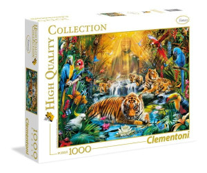 Clementoni Puzzle 1000el HQ  Mistyczne Tygrysy