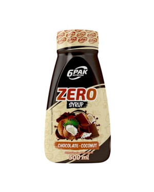 6PAK ZERO Syrop Czekoladowo-Kokosowy