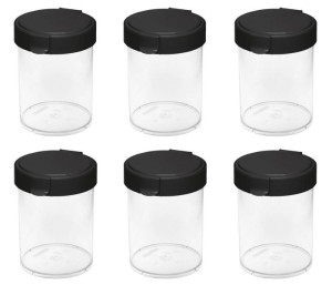 Pojemniki Plastikowy Na Żywność Sypkie 6 X 1,1 L