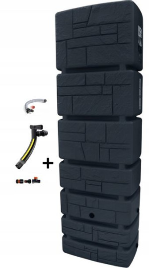 Zbiornik Na Deszczówkę Aqua Tower 350l + Przyłącza