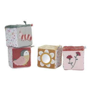 Little Dutch 4 Miękkie kostki aktywizujące Flowers & Butterflies