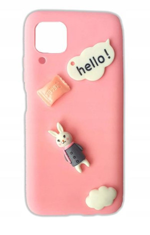 Etui case Króliczek Pink do Samsung Galaxy A50
