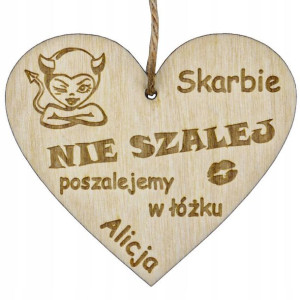 Zawieszka Do Auta Samochodu Prezent Grawer Anioł