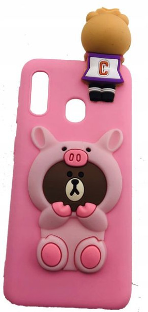 Etui MIŚ ŚWINKA CASE do Huawei P Smart 2021