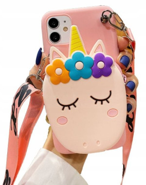 Etui case 3d UNICORN PONY Huawei P Smart 2021