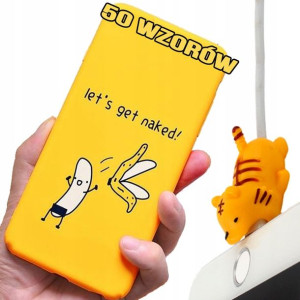 Etui żółte wzory + GRATIS Xiaomi Redmi Note 8T