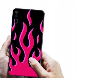 Etui OGIEŃ PŁOMIENIE wzory Xiaomi Mi 11 Lite