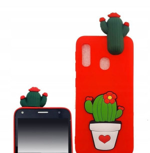 Etui 3d różowe KAKTUS do Huawei Y5 2019