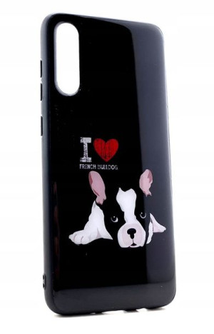 Etui FRENCH bulldog błysk do Samsung Galaxy A20e
