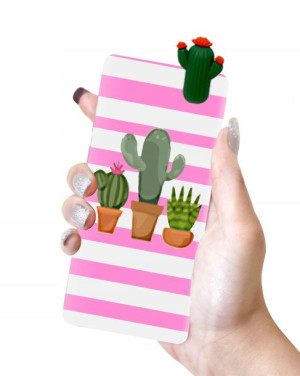 Etui case lalki wzory KAKTUS do 3D Xiaomi Redmi 8