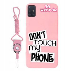 Etui różowe pink wzory Samsung Galaxy A52s 5G