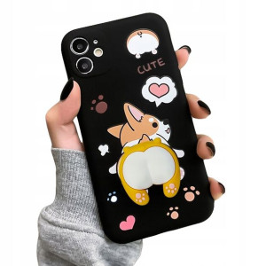 Etui Corgi pupa 3d do Xiaomi Redmi 8