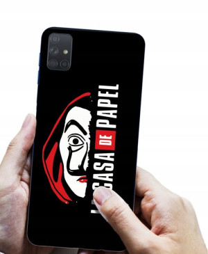 Etui wzory Dom z papieru Samsung Galaxy A22 5G