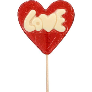 Lizak Serce Love Na Walentynki 38gr 1szt