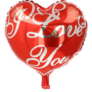 Balon Serce 18 " Love Walentynki