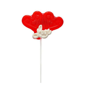Lizak Serca Love Na Walentynki (36g) 1szt