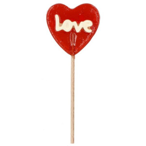 Lizak Serce Love Mini Na Walentynki (20g) 1szt