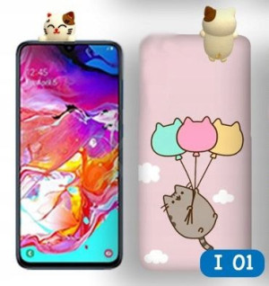 Etui lalka KOT 3d I02 do Samsung Galaxy A21