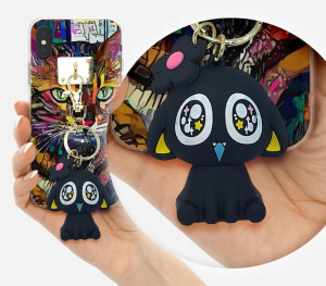 Etui KOT NOC wisior do Huawei Y5 2018