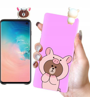 Etui case 3d lalka MISIO PIG do Samsung Galaxy M11