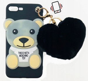 Etui Miś Misio SERCE do Samsung Galaxy M11