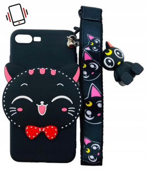 Etui KOT SMYCZ BRELOK do Samsung Galaxy A72