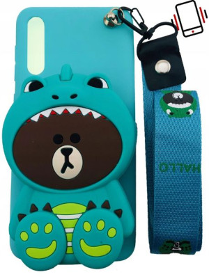 Etui Miś Portfelik smycz do Samsung Galaxy A72