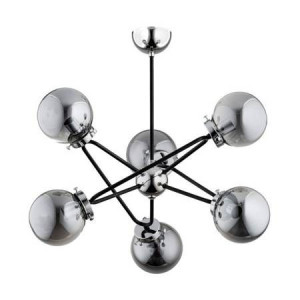 Lampa Wisząca Galaxy 6 Punktowa Chrom 27706