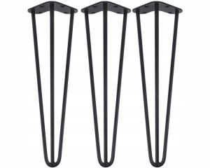 Hairpin legs Noga metalowa noga stołu 36cm 3szt