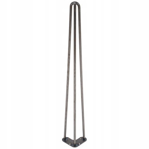 Noga metalowa do stołu HAIRPIN 71cm niemalowana