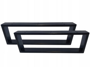 Nogi metalowe do komody RTV LOFT 40x12 cm
