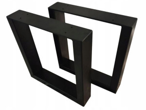 Nogi metalowe do stołu 40x43 cm LOFT 8/4 zestaw