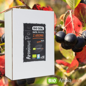 BIO sok z Aronii 3L / sok 100% NFC / bez dodatku cukru / plantacja własna