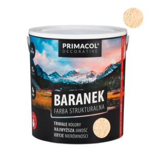 Primacol Farba strukturalna baranek kremowa 5 l