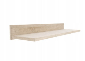 Półka wisząca łazienkowa 80 cm Dąb Sonoma