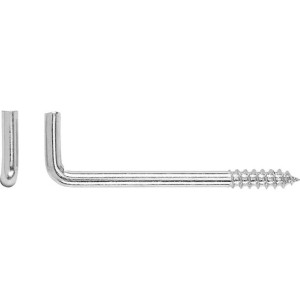 Lux-Tools Hak kątowy ocynk M5x50mm 6szt.