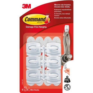 3M Haczyk wielkokrotnego użytku Command 6 szt.
