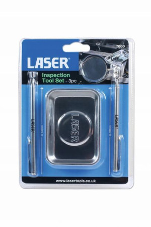 Laser Tools Zestaw Inspekcyjny I Taca Magnetyczna Laser 3 El.